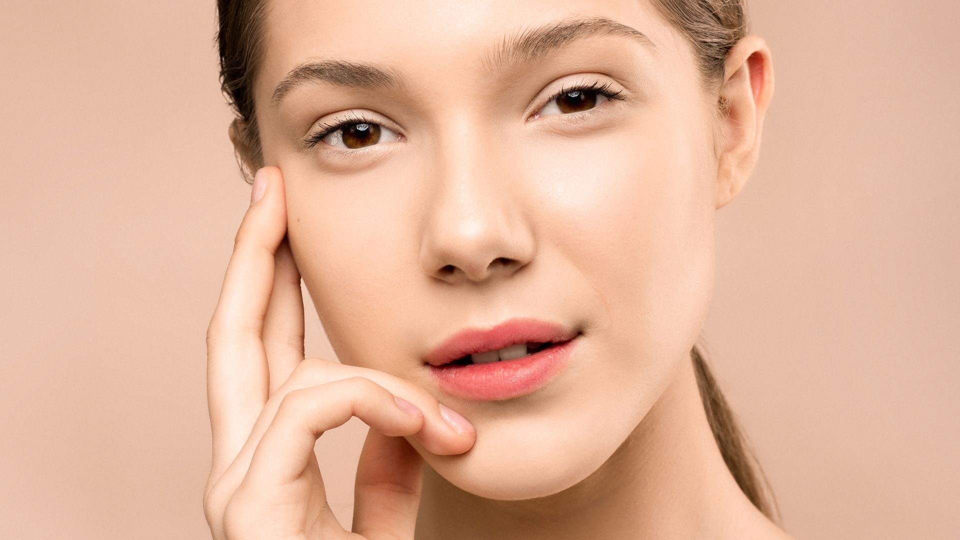 Beautiful glowing skin results